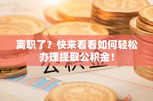 海南离职了？快来看看如何轻松办理提取公积金！