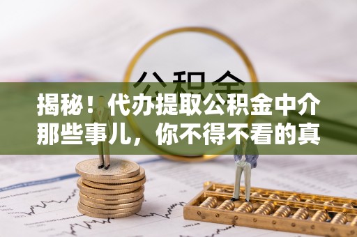 海南揭秘！代办提取公积金中介那些事儿，你不得不看的真相