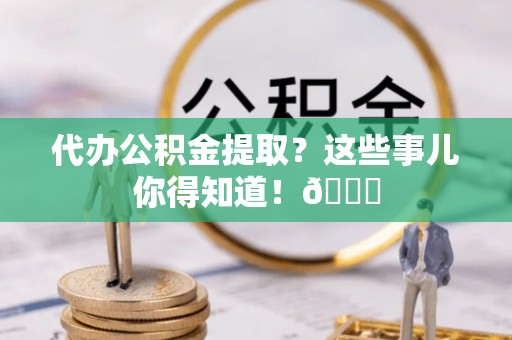 海南代办公积金提取？这些事儿你得知道！😎