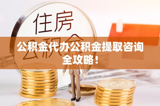 海南公积金代办公积金提取咨询全攻略！